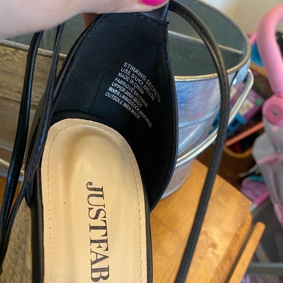Stirring secrets 5.5 ladies just fab wedges heels new - Picture 3 of 8
